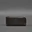 Кожаный портмоне-купюрник на молнии 14.0 темно-коричневый - миниатюра 8