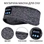 Пов'язка на голову із навушниками Inspire Headband Black (Hebabl) - мініатюра 6