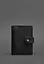 Шкіряна обкладинка для паспорта 3.0 чорна - мініатюра 2