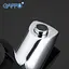 Сенсорный смеситель для умывальника Г-образный шпилька Gappo 1/4 G518, Хром - миниатюра 7