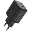 Мережевий зарядний пристрій Acefast a21 30 W gan single usb-c charger black - мініатюра 1