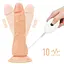 Страпон LoveToy Easy Strapon Set 7.5'' 19 см телесный - миниатюра 13
