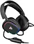 Игровая гарнитура ModeCom Volcano RGB Prometheus 7.1 Black USB - миниатюра 4