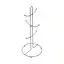 Стойка для чашек подставка сушилка для кружек на 6 крючков из нержавеющей стали H 34 cm, Kitchen Master Серебристый 84929 - миниатюра 1