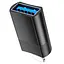 Адаптер переходник Hoco UA17 Lightning to USB 2.0 F черный - миниатюра 5
