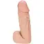 Фалоімітатор Seven Creations So Real Dong 20 см тілесний - мініатюра 1