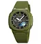 Годинник чоловічий наручний Skmei 2091 (Зелений з чорним) - мініатюра 3