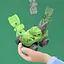 Интерактивный трек с инерционной машинкой SHT 5510-7 Dino Trak (92pcs/1CAR) Green Epik - миниатюра 4