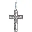 Золотой крестик Гаразд Распятие Христа. 3643312Б - миниатюра 1