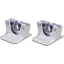 Тримачі для швабри Idea Home DS-1821 2 шт. білі (DS-1821 White) - мініатюра 1