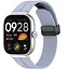 Ремешок DK CDK Silicone Sport Magnetic для Xiaomi Redmi Watch 4 (017766) (lilac / black) - миниатюра 2