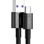 Кабель Baseus USB2.0AM-Type-C M, 1 м,(20V/3A), (66W) Superior Series Чорний (CATYS-01) - мініатюра 2