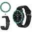 Безель Green та силіконовий ремінець Sikai для смартгодинника Xiaomi Watch S3/S4 - мініатюра 1