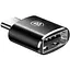 Адаптер Baseus USB Female To TypeC Male Adapter Converter Черный - миниатюра 1