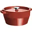 Каструля Pyrex Slow Cook чугунна 6.3 л червона (SC5AC28) - мініатюра 1