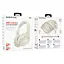 Бездротові навушники Borofone BO31 Prestige active noise reduction BT headphones, BT5.4, ANC, AUX, BT, 400mAh, 38h Max, Milky white - мініатюра 3