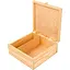Скринька дерев'яна Rosa Talent з замком 2 секції 20х20х8 см - мініатюра 1