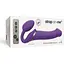 Безремінний страпон з вібрацією Strap-On-Me Vibrating Violet L - мініатюра 4
