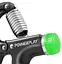 Еспандер кістьовий PowerPlay PP-4323 з регульованим навантаженням 10-40 кг Strength Grip Чорно-зелений (PP_4323_Bl/Green) - мініатюра 4