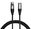 Мікрофонний кабель XLR Male - XLR Female Cascha CCAM1BK6 6 м - мініатюра 1