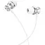 Навушники Hoco Fountain metal universal earphones with microphone M106 - мініатюра 1
