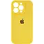 Чохол Epik Silicone Case Full Camera Protective AA для Apple iPhone 13 Pro 6.1 Жовтий/Yellow - мініатюра 1