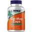 Вітаміни та мінерали NOW Cal-Mag Caps, 240 капсул - мініатюра 1