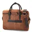 Сумка кожаная для ноутбука Tom Stone 717 R-Br светло-коричневая MacBook 16' - миниатюра 6