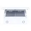 Вытяжка декоративная наклонная Perfelli DNS 6862 W LED - миниатюра 5
