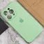 Чехол Epik Silicone Case Full Camera Protective AA для Apple iPhone 13 Pro Max 6.7 Зеленый/Pistachio - миниатюра 5