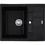 Мойка кухонная HAIBA HB8210-G226 BLACK 620x500x200 (HB0983) - миниатюра 1
