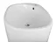 Умивальник Newarc Life 52x40 білий підлоговий 9812W, Білий - мініатюра 5