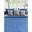 Набір Sonex Nassau: покривало двостороннє 240х220 см + наволочка 70х50 см 2 шт. синій (SO102519) - мініатюра 6