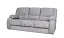 Диван прямий Ремо розкладний сірий - мініатюра 1