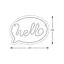 Декоративный LED светильник NEON HELLO LED FM-NL41 Zuma Line - миниатюра 3