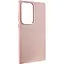 Кожаный чехол Bonbon Leather Metal Style для Samsung Galaxy S23 Ultra Розовый / Light pink - миниатюра 2