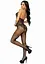Leg Avenue Rhinestone Lace and Net Bodystocking OS Black One size - мініатюра 5