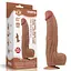 Фаллоимитатор LoveToy Sliding-Skin Dual Layer Dong King Sized 31 см коричневый - миниатюра 22