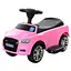 Дитяча каталка-толокар M 3503A-8 Рожевий, з батьківською ручкою - мініатюра 1