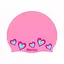 Доросла шапочка для плавання Renvo Kerio Рожевий Уні OSFM (2SC150-0507) - мініатюра 1