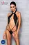 Боді-халтер з екошкіри Passion JANNIES Body XXL/XXXL black - мініатюра 5
