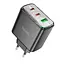 Адаптер сетевой Hoco Smart charger CS44A 2Type-C/1USB, QC/PD, 65W/3A| - миниатюра 2