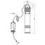 Насос глибинний відцентровий 4SKM 100 з пультом (CV035069) - мініатюра 6