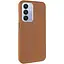 Чохол Epik шкіряний Leather Case Metal Buttons для Samsung Galaxy A25 5G Brown - мініатюра 1
