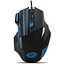Миша Esperanza MX201 Wolf чорний/синій USB оптична 800-2400 dpi 7 кнопок синє підсвічування 1.5 м (EGM201B) - мініатюра 1
