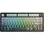 Клавіатура Aula F75 Gasket Reaper Switch Hot-Swap PBT 2.4G/BT Wireless Black Grey (6948391209913) - мініатюра 1