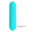 Вибратор Pretty Love Stefan, 8 см (бирюзовый) - миниатюра 9