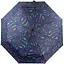 Женский складной зонтик полный автомат Happy Rain 98 см синий - миниатюра 1