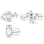 Комплект инсталляция 3 в 1 Volle Master Neo 201010 + унитаз Roca Meridian Rimless A34H242000 укороченный с сидением Soft Close Slim, Белый - миниатюра 4