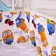 Сплошной бортик в кроватку MirSon Kids Time 20-0036 Minions 30х180 см (2200009665400) - миниатюра 2